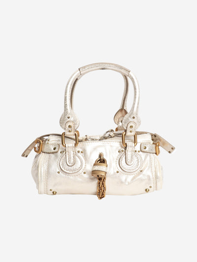 Champagne metallic mini Paddington bag Shoulder bags Chloe 