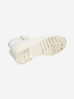 White snow boots - size EU 37 (UK 4) Boots Chanel 