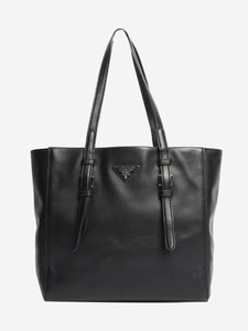 Prada Black leather tote bag
