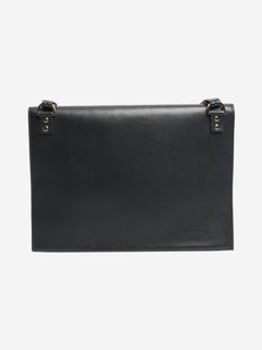 Black leather and suede bag Shoulder bags Sophie Hulme 