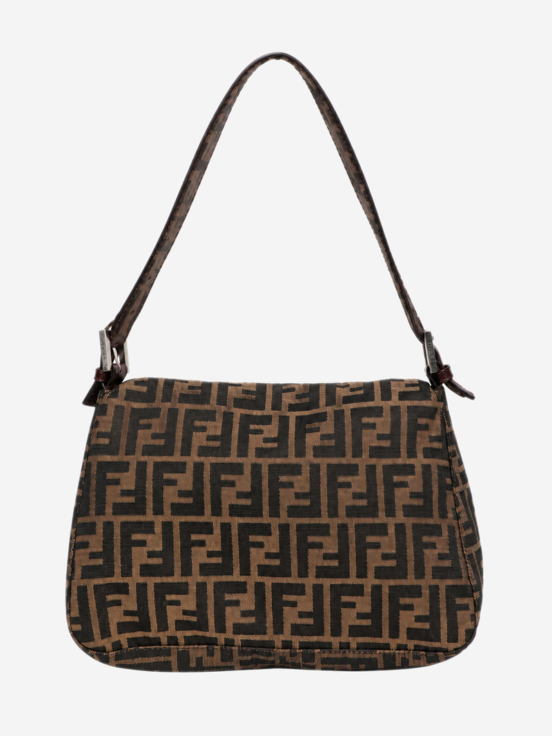 Brown Zucca canvas Mamma Baguette shoulder bag Shoulder bags Fendi 