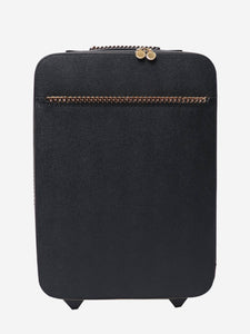 Stella McCartney Black Falabella suitcase and bag combo