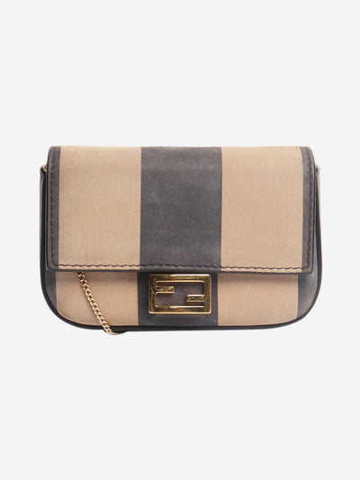 Brown Nano baguette bag charm Wallets, Purses & Small Leather Goods Fendi 