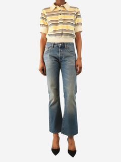 Blue mid wash jeans - size UK 6 Trousers Maison Margiela 