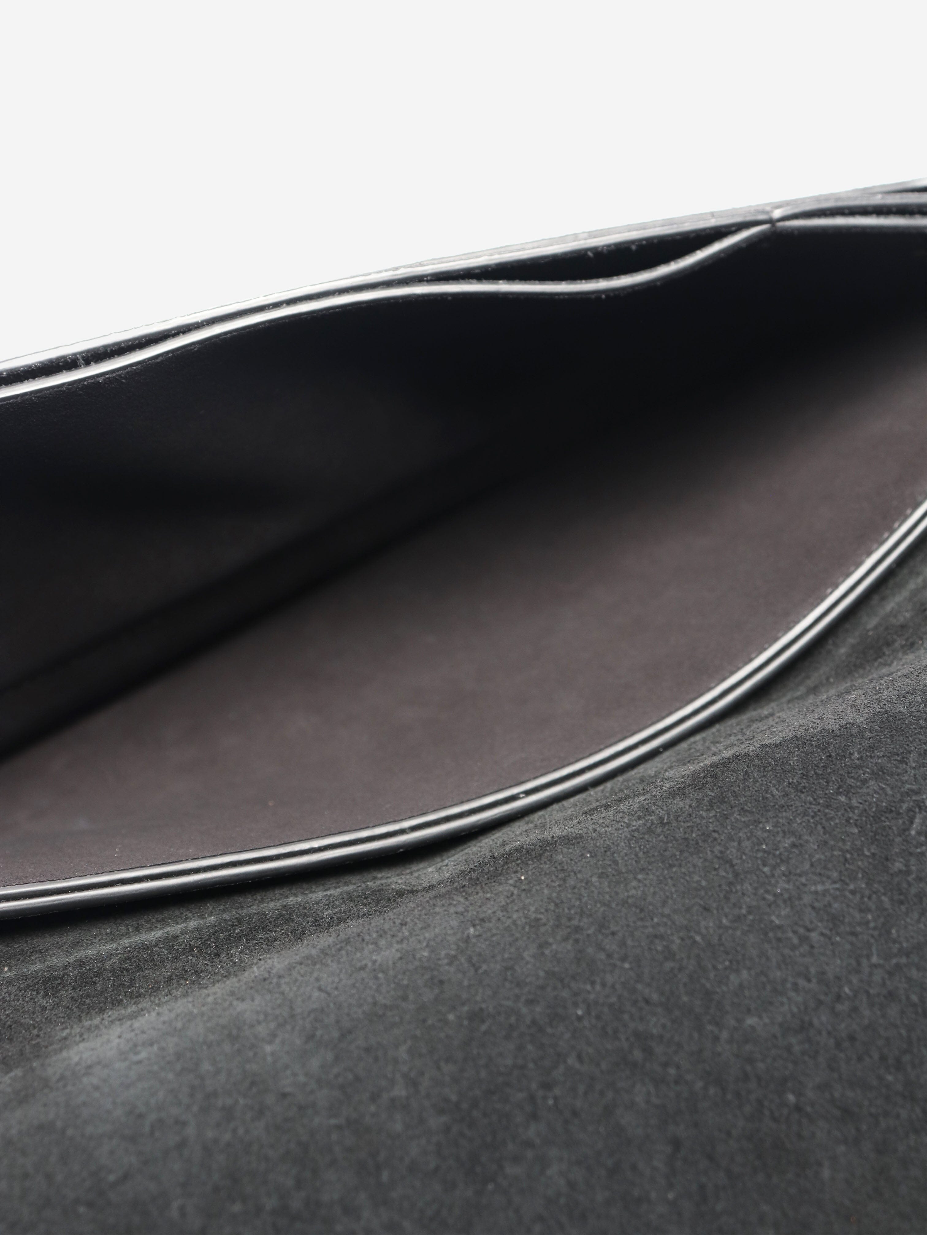 Black leather and suede bag Shoulder bags Sophie Hulme 
