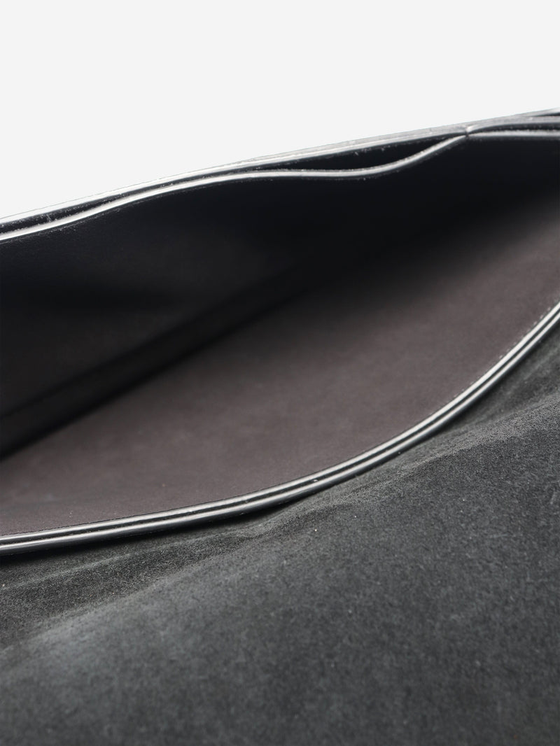 Black leather and suede bag Shoulder bags Sophie Hulme 