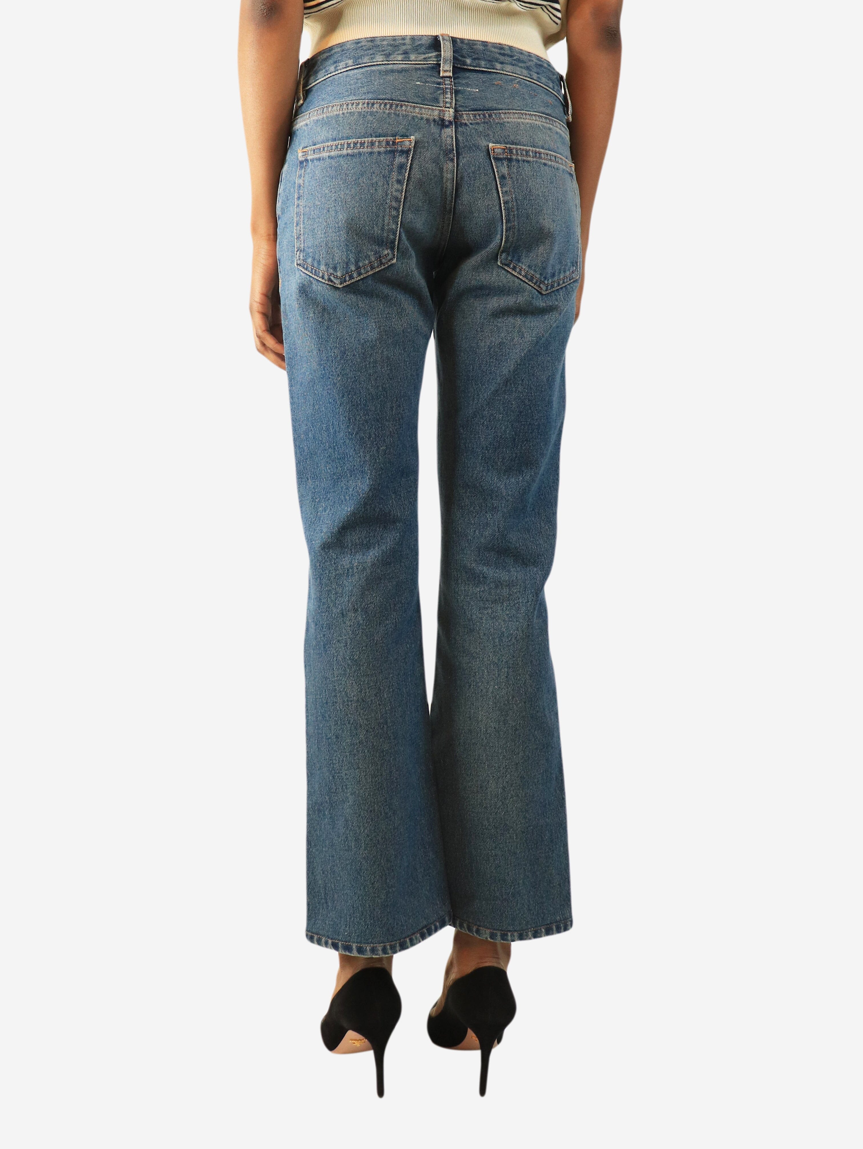Blue mid wash jeans - size UK 6 Trousers Maison Margiela 