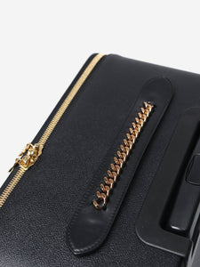 Stella McCartney Black Falabella suitcase and bag combo