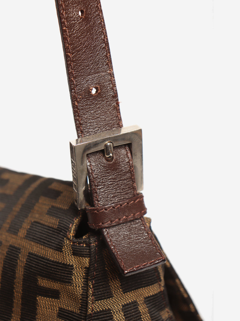 Brown Zucca canvas Mamma Baguette shoulder bag Shoulder bags Fendi 