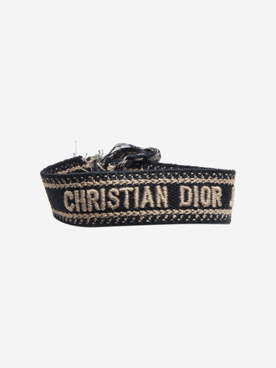 Dark blue embroidered braclet Bracelets Christian Dior 