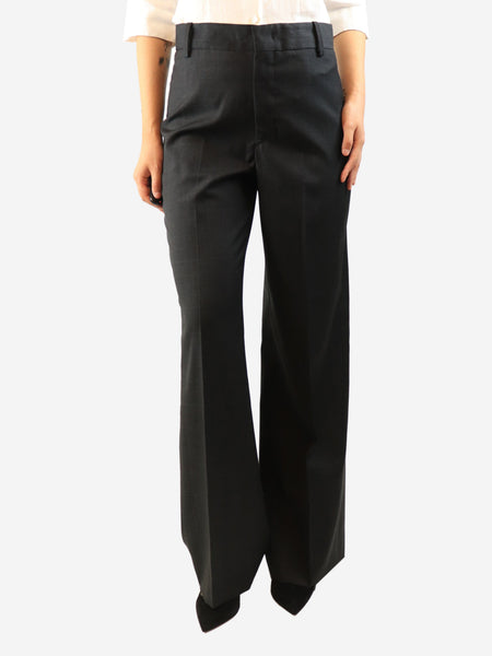 Grey Prince of Wales check trousers - size UK 14 product image