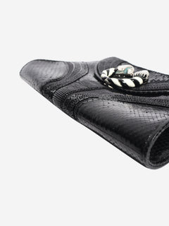 Black sequin embellished Leoni clutch Clutch bags Bvlgari 