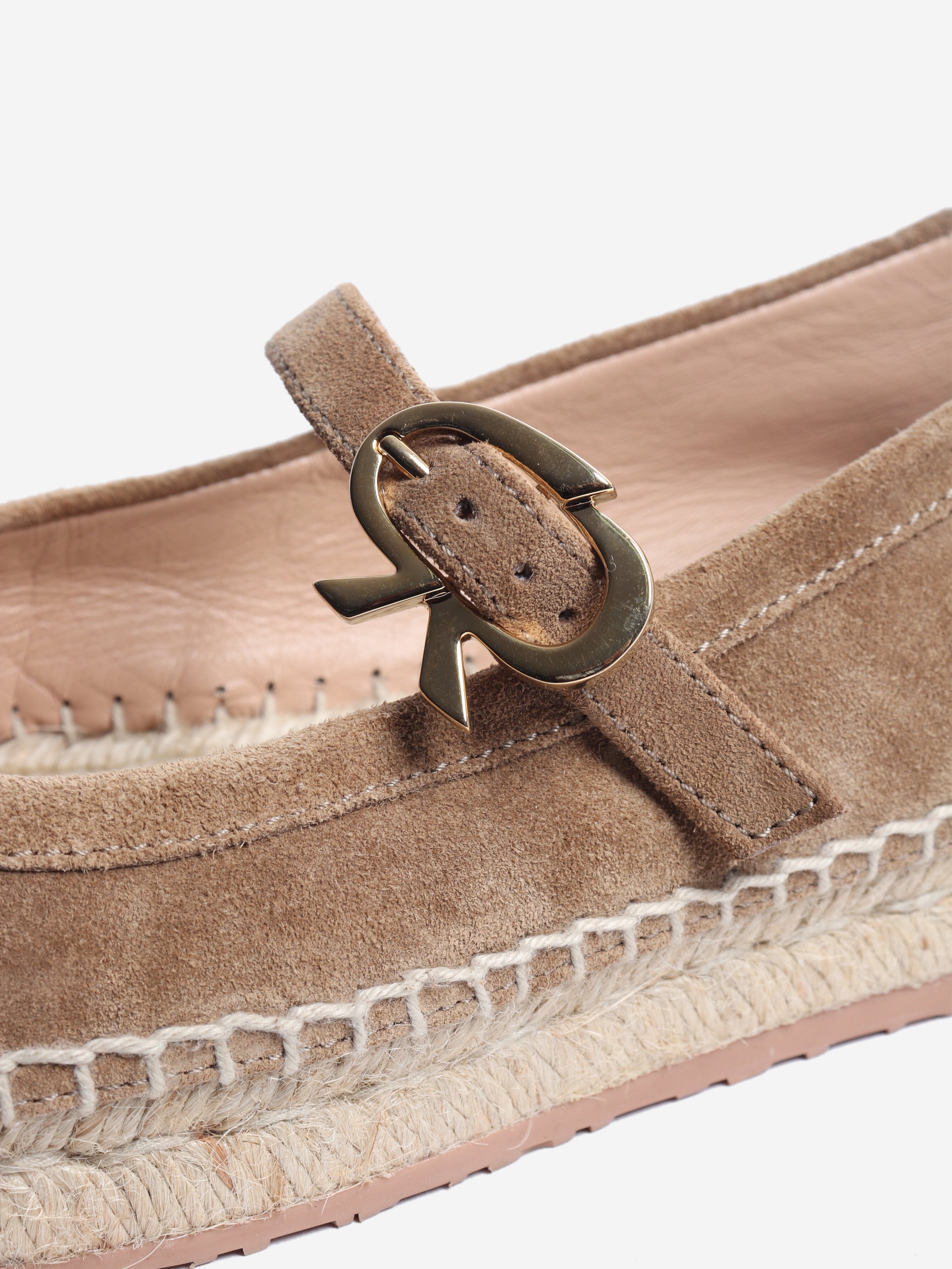 Brown suede espadrilles - size EU 37.5 Shoes Gianvito Rossi 