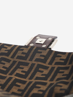Brown Zucca canvas Mamma Baguette shoulder bag Shoulder bags Fendi 