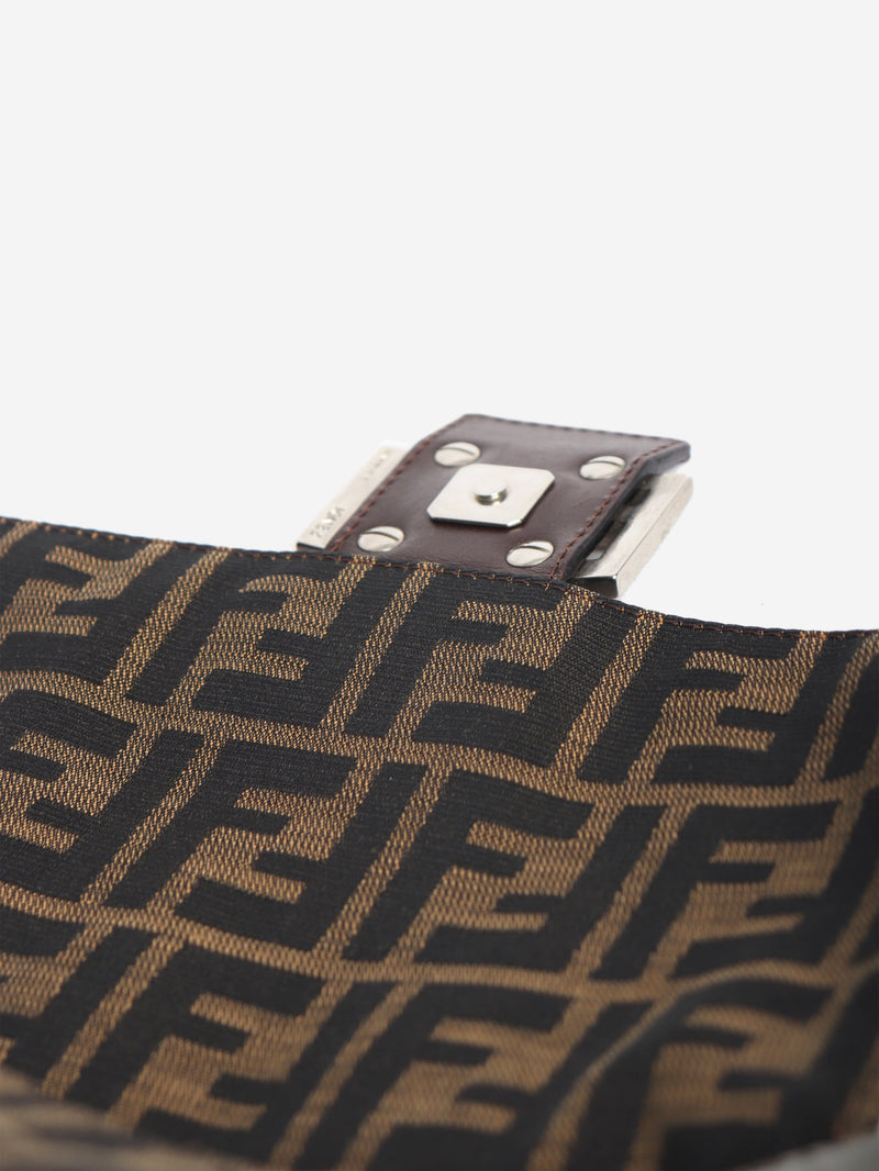 Brown Zucca canvas Mamma Baguette shoulder bag Shoulder bags Fendi 