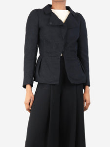 Marni Black alpaca jacket - size UK 6