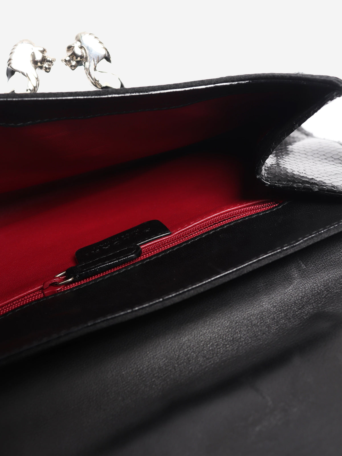Black sequin embellished Leoni clutch Clutch bags Bvlgari 