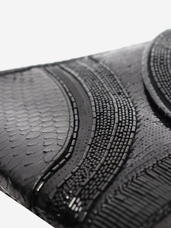 Black sequin embellished Leoni clutch Clutch bags Bvlgari 