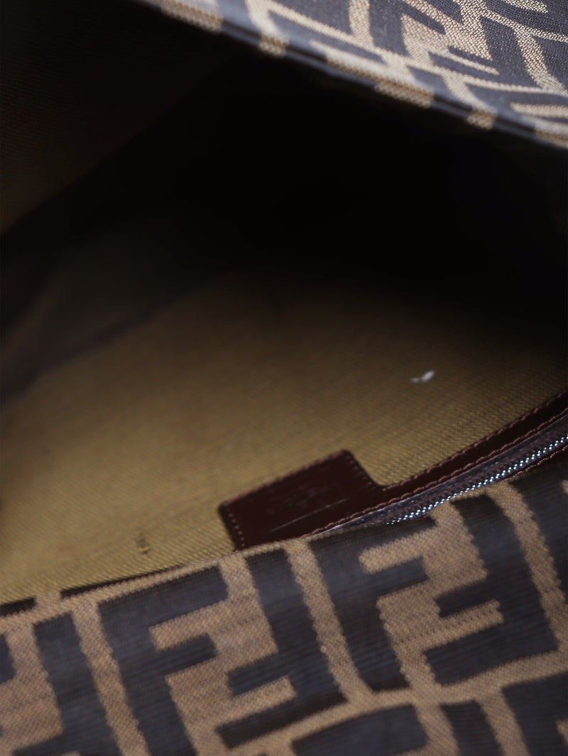 Brown Zucca canvas Mamma Baguette shoulder bag Shoulder bags Fendi 