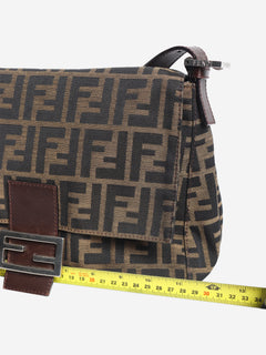 Brown Zucca canvas Mamma Baguette shoulder bag Shoulder bags Fendi 