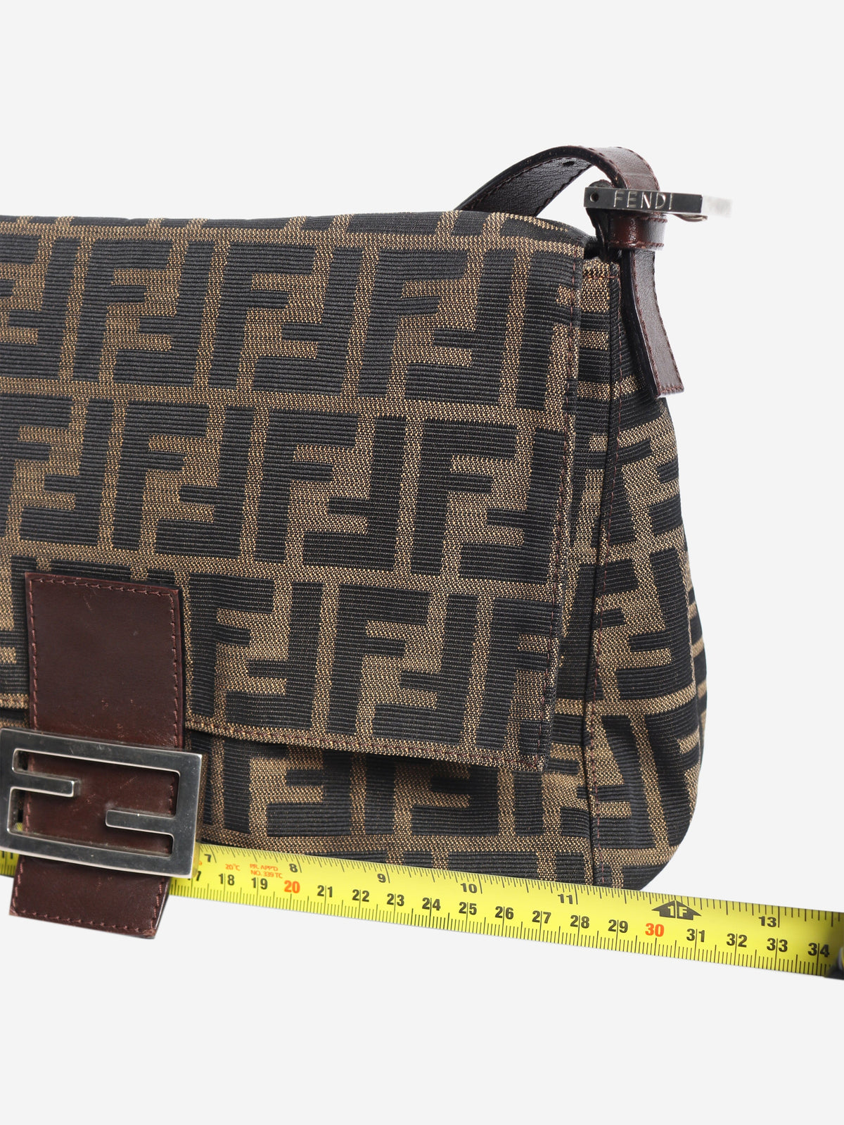 Brown Zucca canvas Mamma Baguette shoulder bag Shoulder bags Fendi 