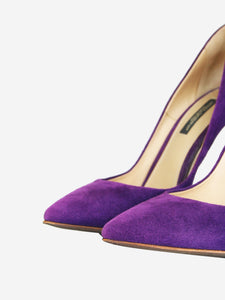 Dolce & Gabbana Purple suede pumps - size EU 36.5 (UK 3.5)