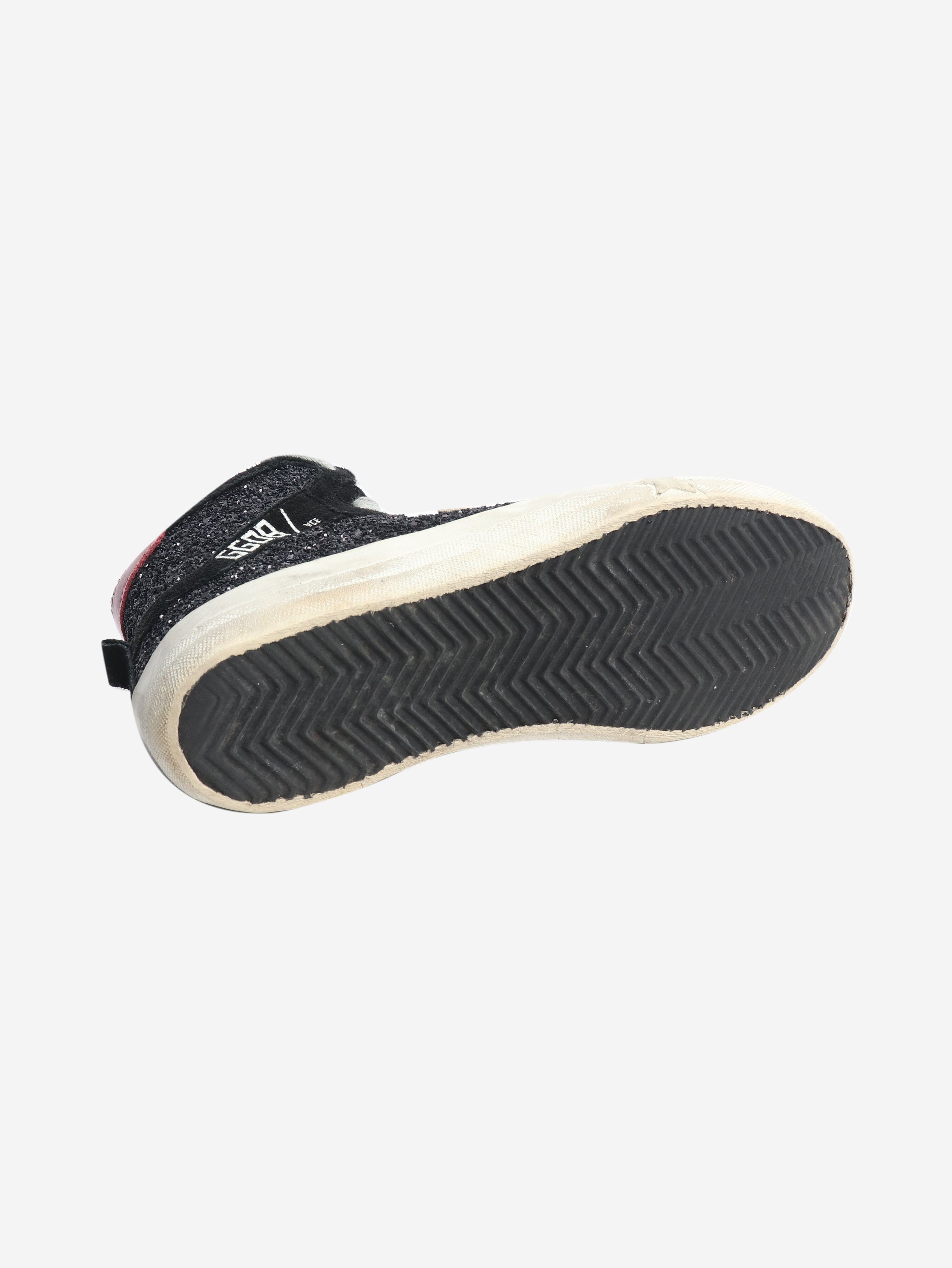 Black Mid Star trainers - size EU 38 Trainers Golden Goose 