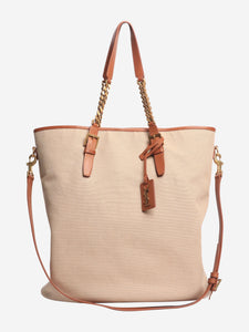 Saint Laurent Brown Laurent shopper bag
