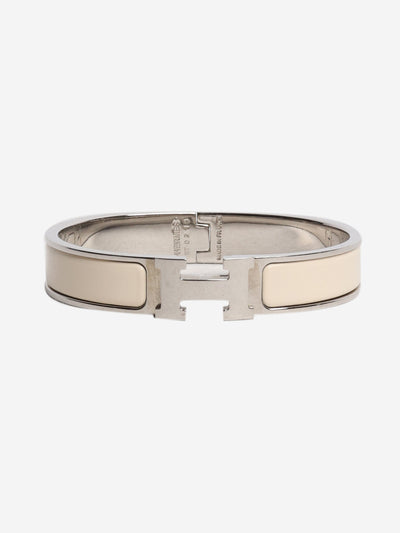 Cream Clic H bracelet Jewellery Hermes 