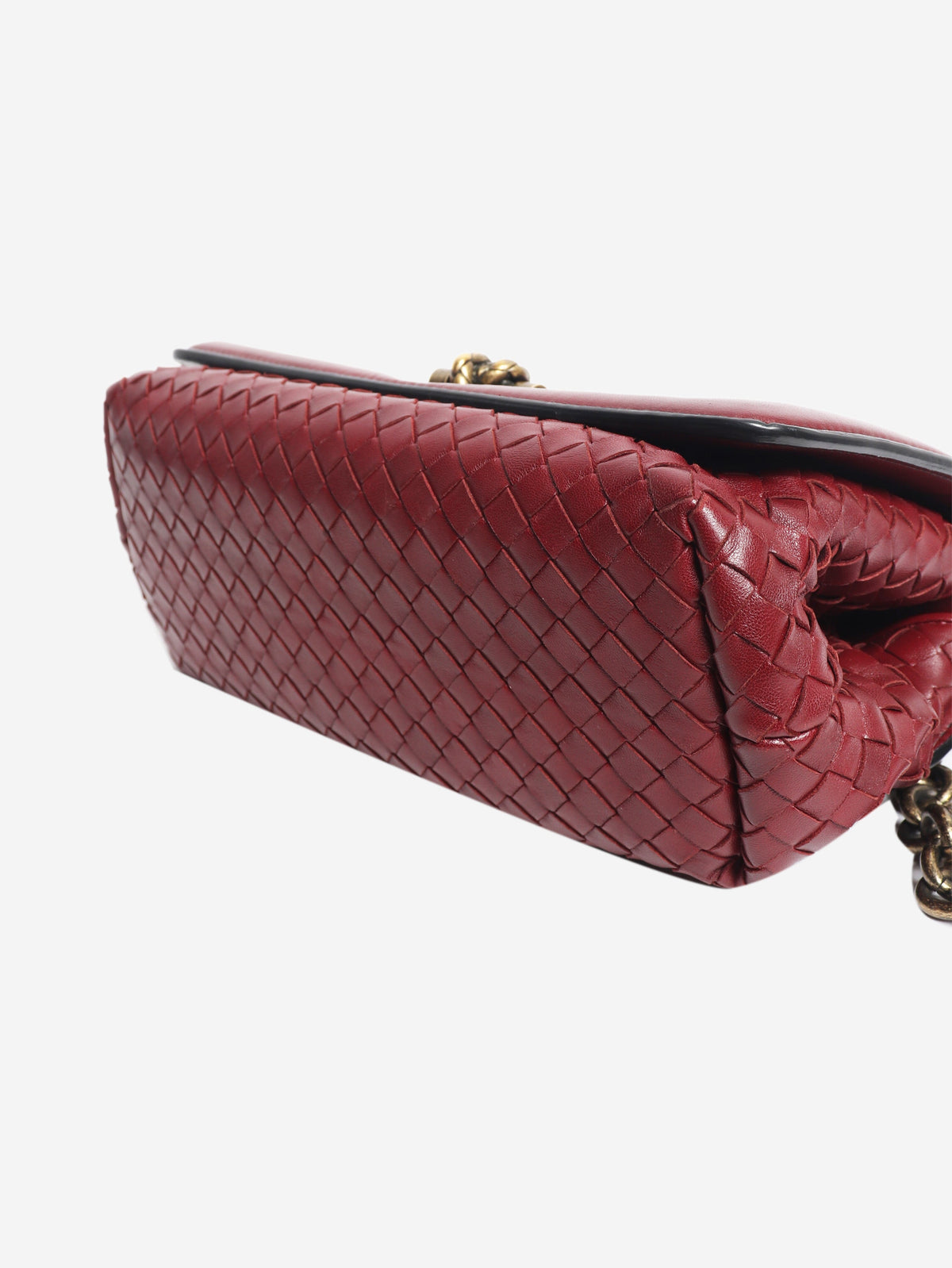 Burgundy Olimpia knot shoulder bag Shoulder bags Bottega Veneta 