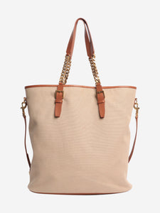 Saint Laurent Brown Laurent shopper bag