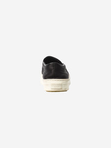 Celine Black satin slip-on shoes - size EU 37