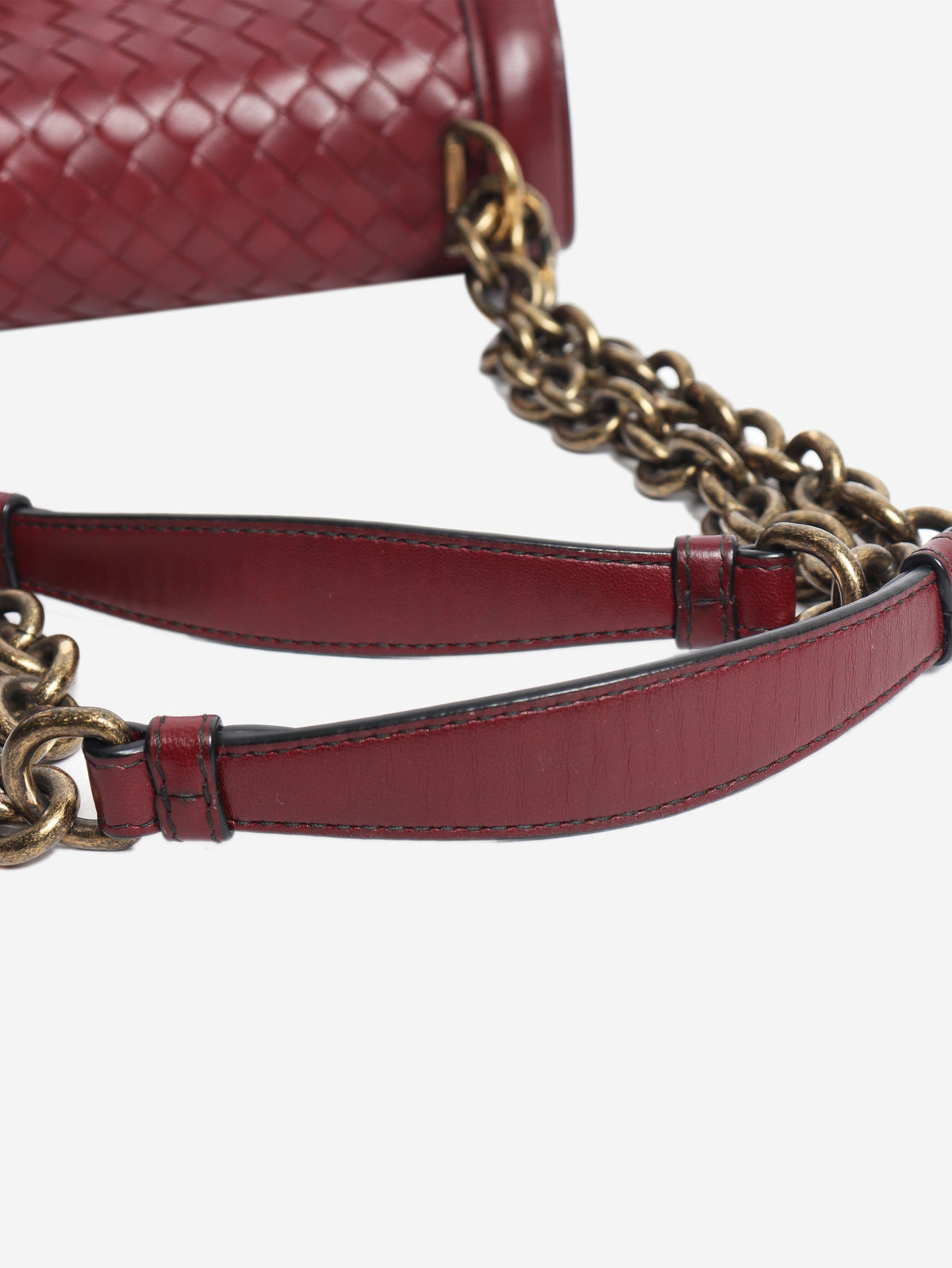 Burgundy Olimpia knot shoulder bag Shoulder bags Bottega Veneta 