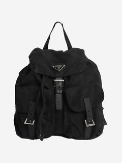 Black nylon backpack Backpacks Prada 