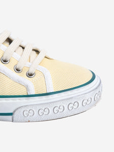 Gucci Cream Tennis 1977 trainers - size EU 36