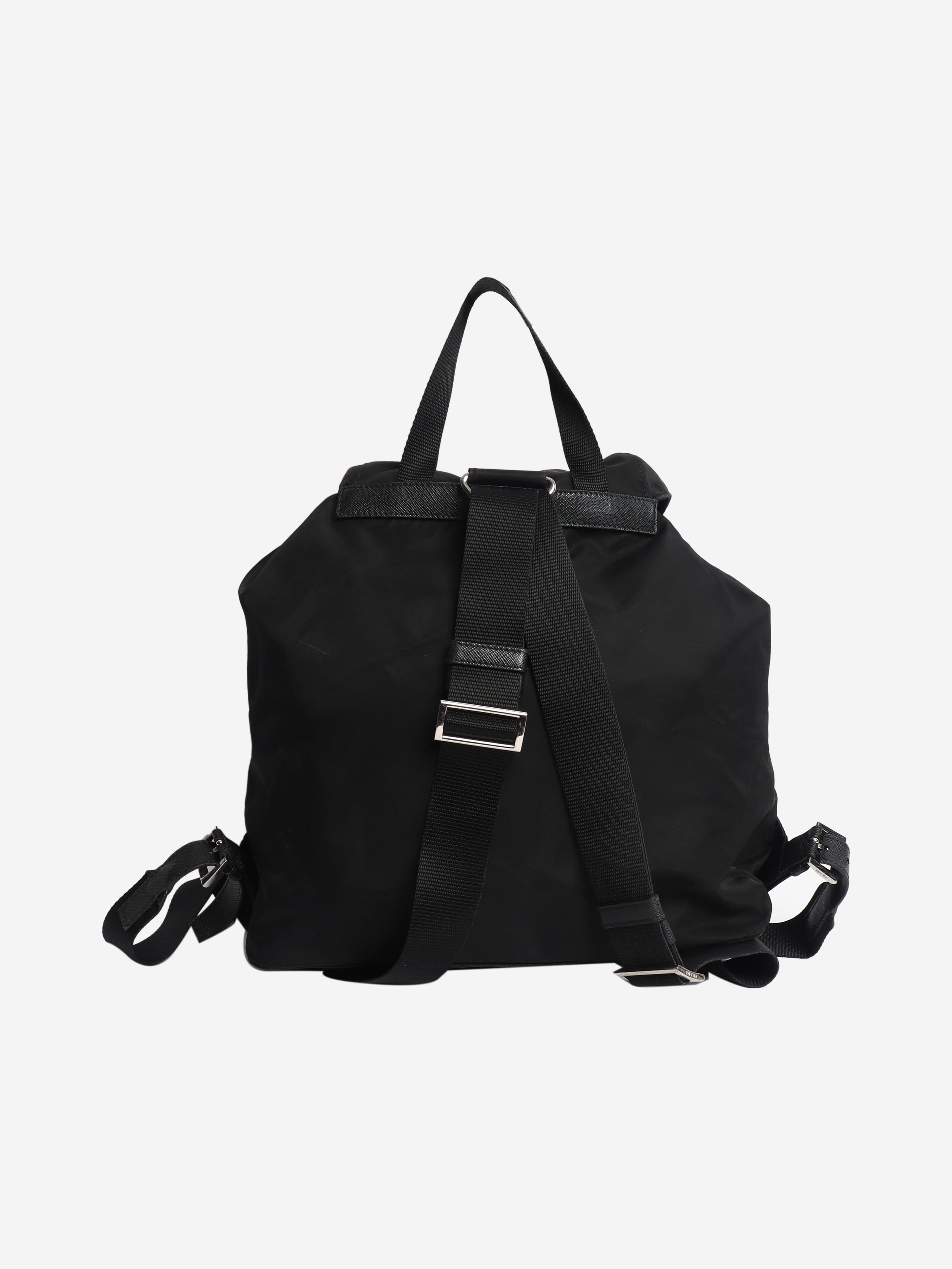 Black nylon backpack Backpacks Prada 