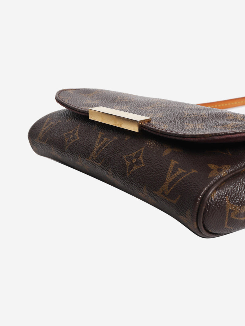 Brown 2015 Monogram Favorite MM bag Cross-body Bags Louis Vuitton 
