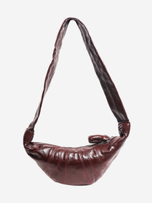 Brown small Croissant shoulder bag Shoulder bags Lemaire 
