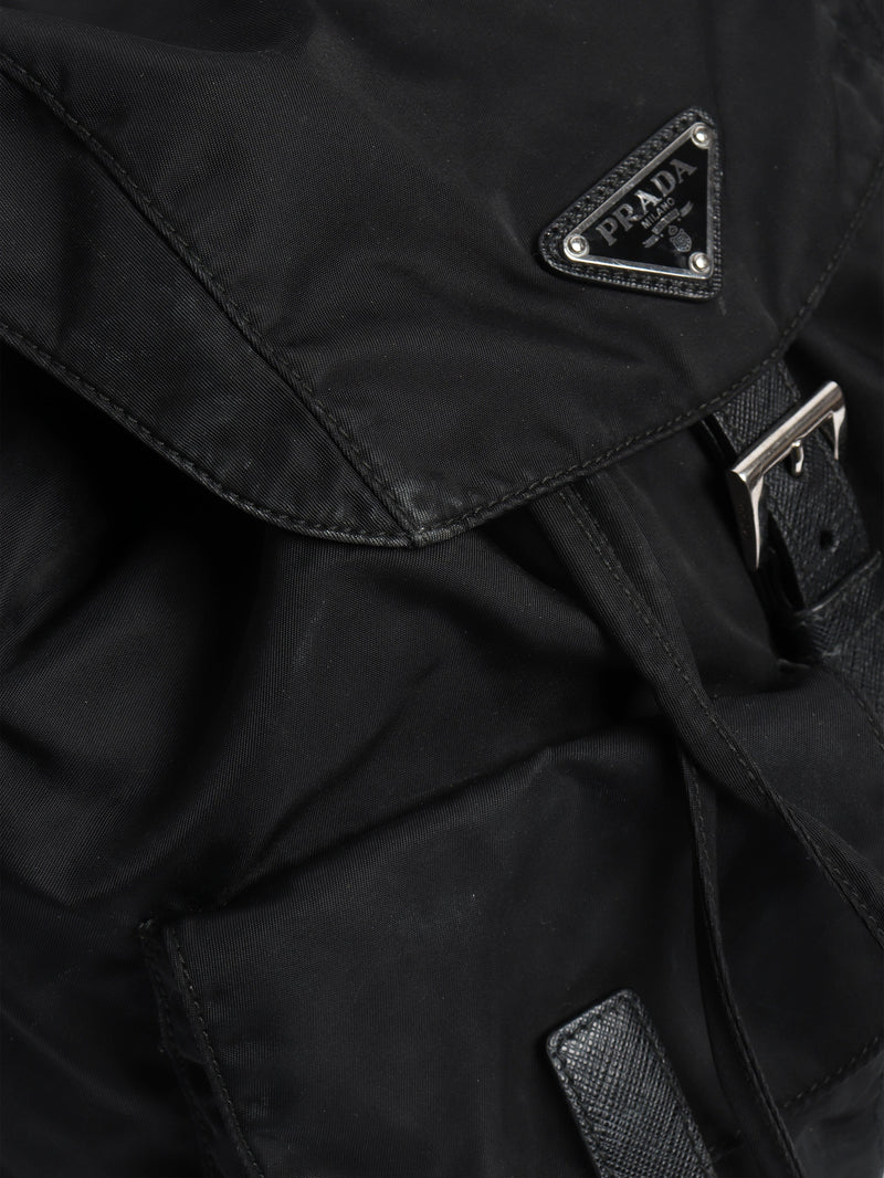 Black nylon backpack Backpacks Prada 