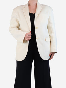 Anine Bing Cream wool jacket - size M