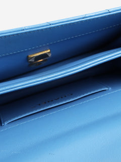 Blue small lambskin quilted crossbody bag Cross-body bags Chanel 