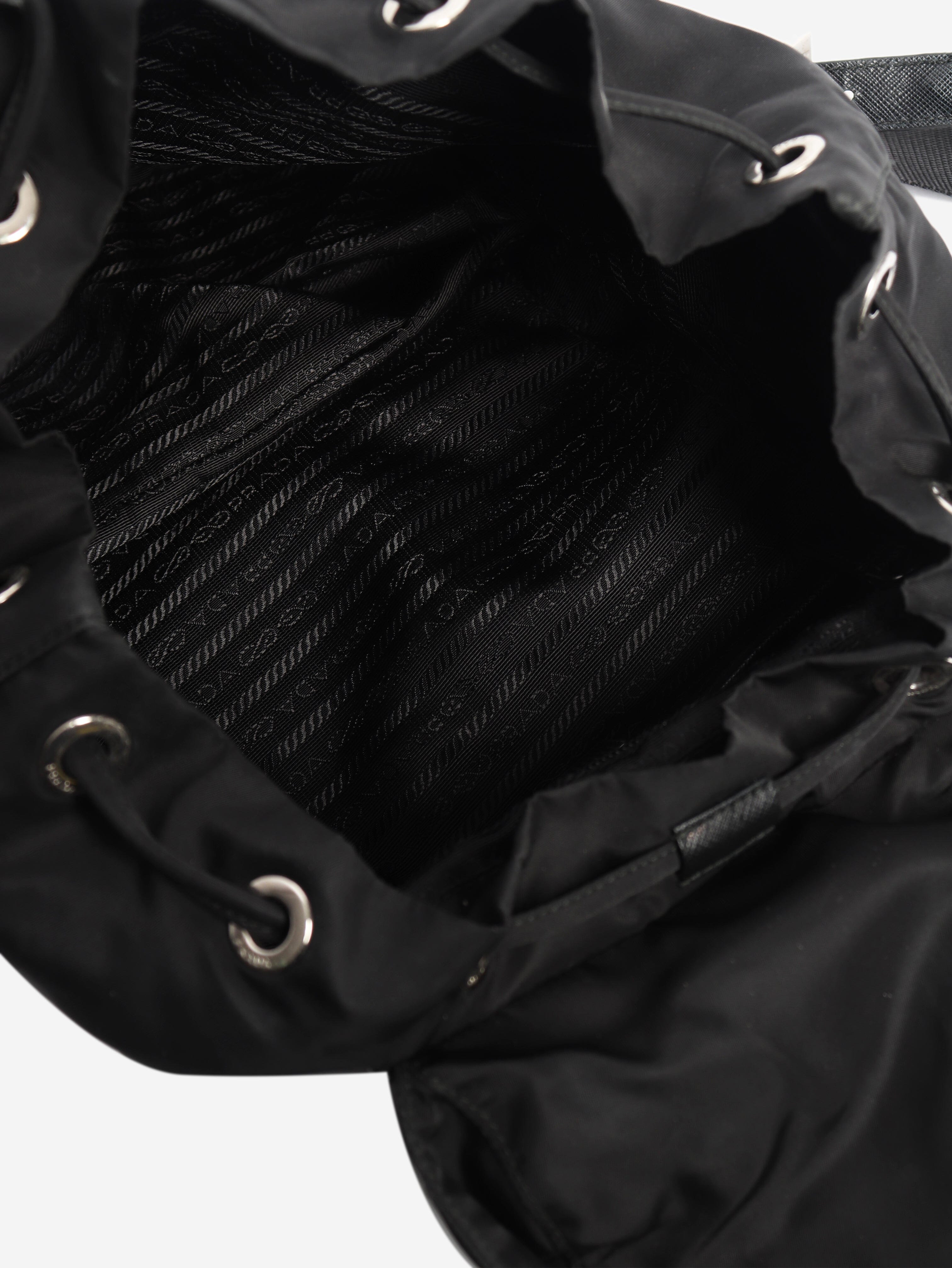 Black nylon backpack Backpacks Prada 