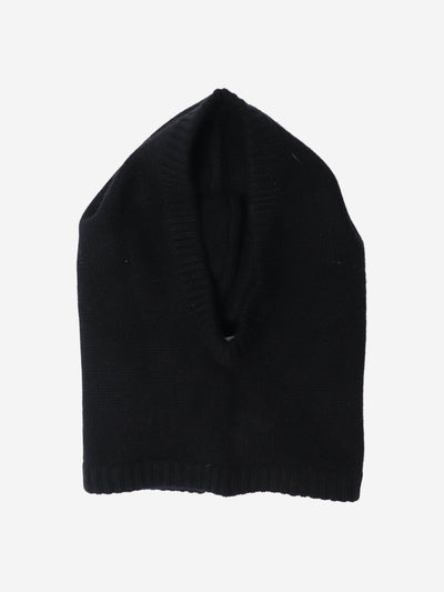 Soft Goat Black Balaclava - size Hats Soft Goat 