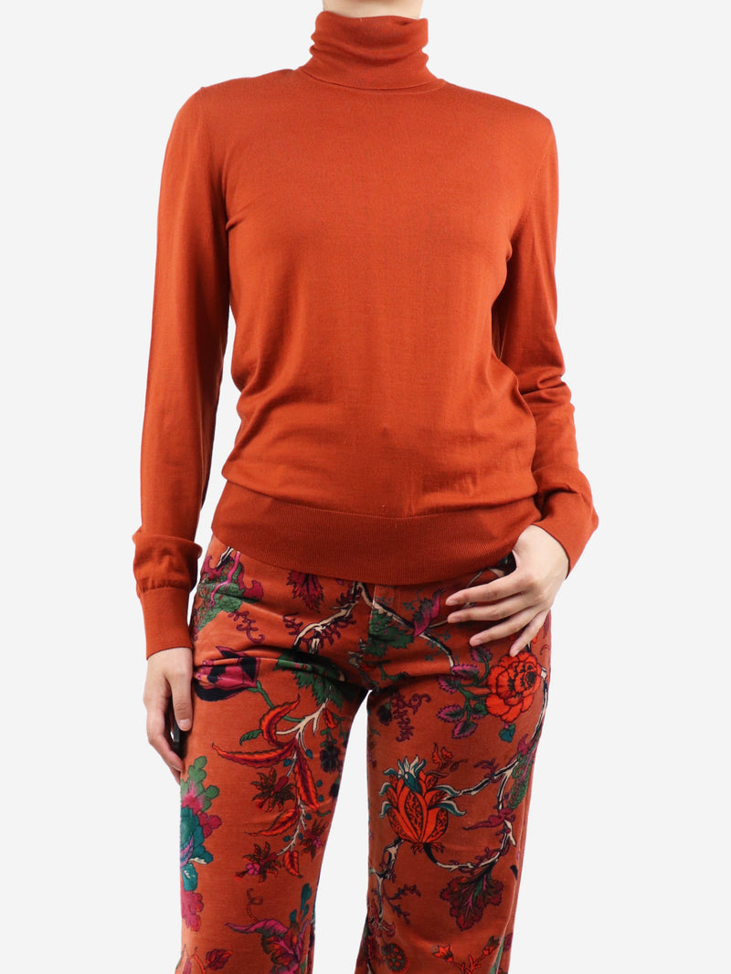 roll neck sweater