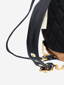 Burberry Beige nylon and leather backpack