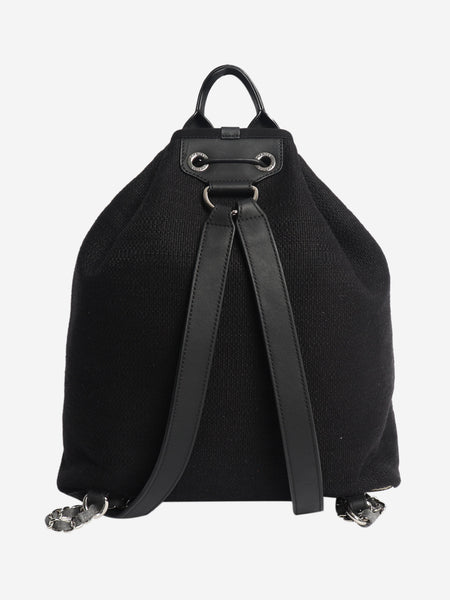 Black 2018 Rue Cambon canvas backpack alternate image