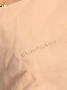 Burberry Beige nylon and leather backpack