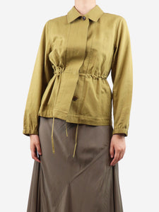 Dries Van Noten Khaki light jacket - size UK 10