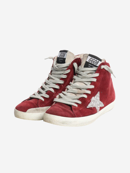 Wine Francy suede sneakers - size EU 37 alternate image