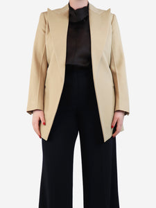 Celine Beige wool jacket - size UK 8